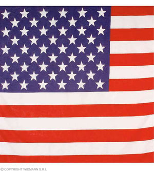 Bandana drapeau USA 55x55 cm