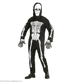 Costume adulte squelette XL + masque