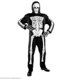 Costume enfant squelette avec cagoule