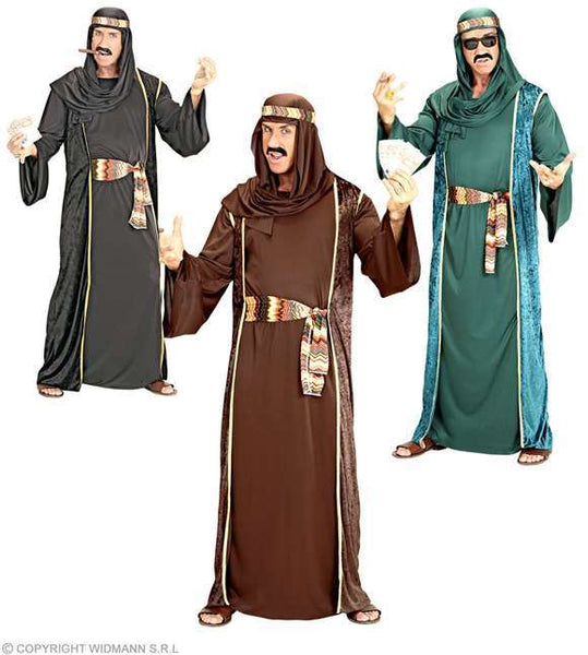 Costume adulte cheik arabe M