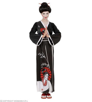 Costume adulte geisha noire