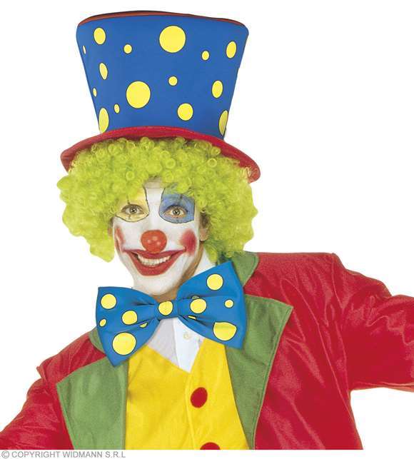 Grand chapeau de clown (4 couleurs)