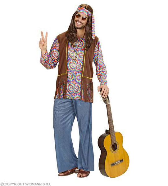 Costume adulte homme hippie