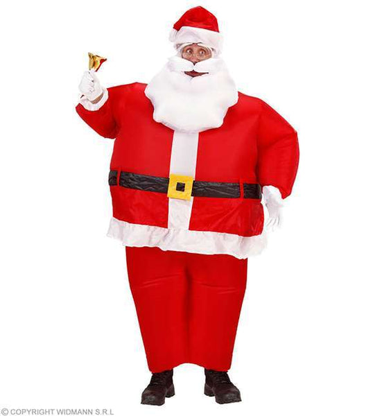 Costume adulte Père Noël gonflable