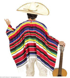 Poncho mexicain authentique