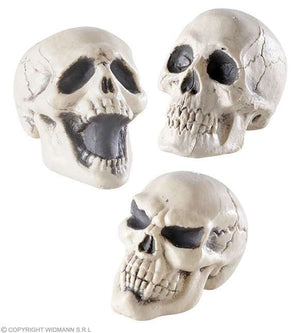 Crâne en plastique 12 cm